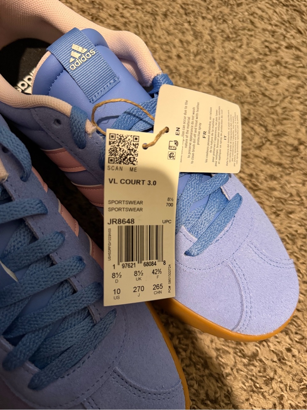 Adidas Women size 10 shoes NWT SUPER CUTE! - Picture 4 of 4